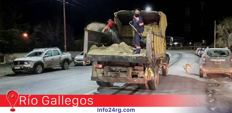 Tiran Sal en calles