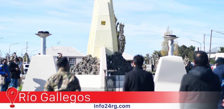 Acto Malvinas Río Gallegos
