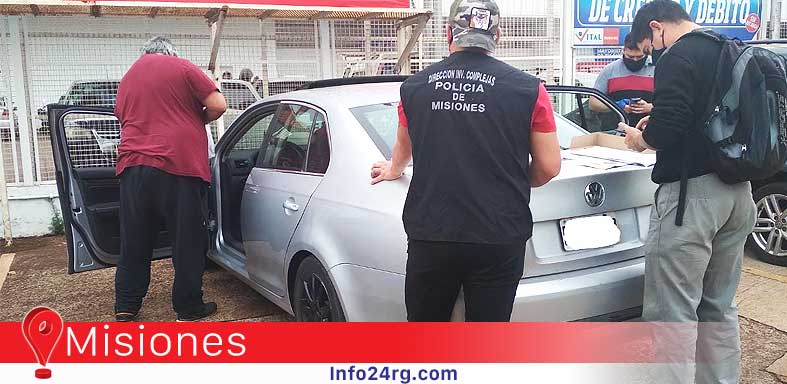 Vendían un vehículo en posadas producto de una estafa en Santa Cruz