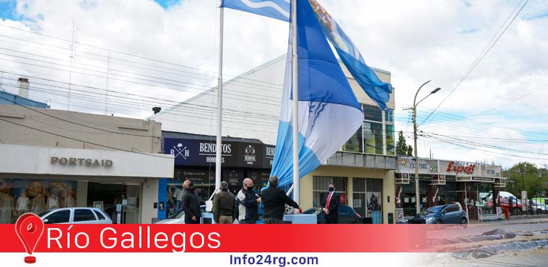  primer izamiento del año 