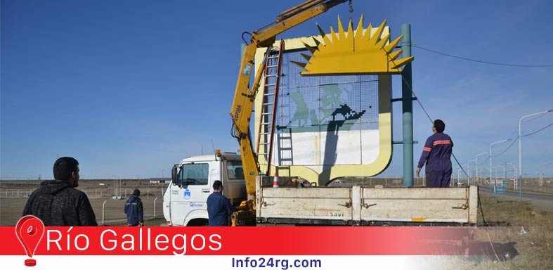 escudo Río Gallegos