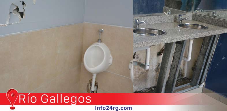 vandalizan baños del Parque “Pirincho” Roquel