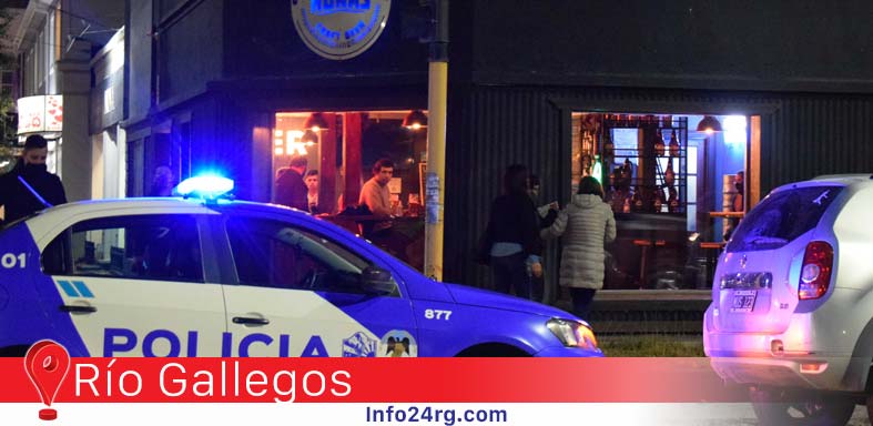 controles nocturnos en comercios de la ciudad
