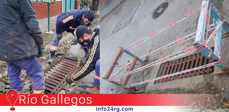mantenimiento de la red pluvial
