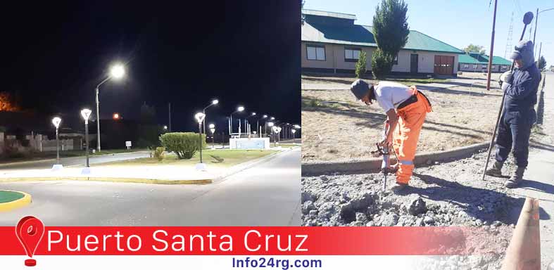 El Municipio avanza con iluminación led y bacheo de calles