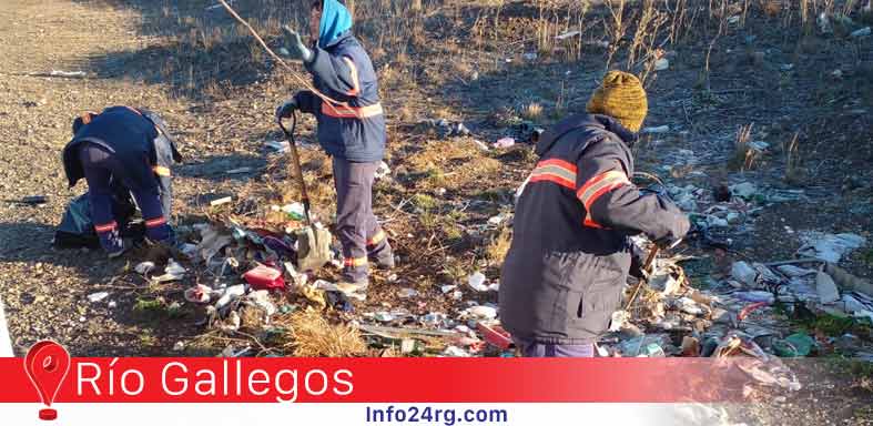 trabajos en distintos puntos de la ciudad