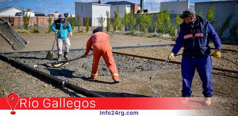 construcción de los playones