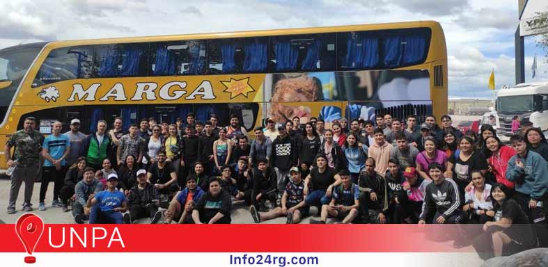 Estudiantes de la UNPA viajan rumbo a los JUAR 2022