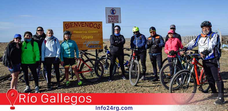 cicloturismo hacia la Reserva Costera