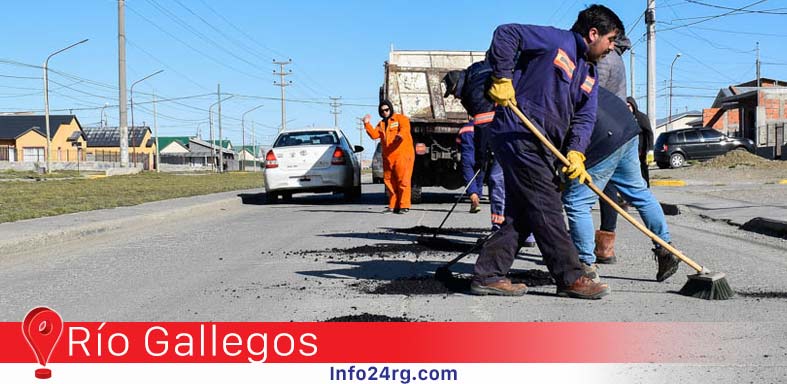 tareas de bacheo