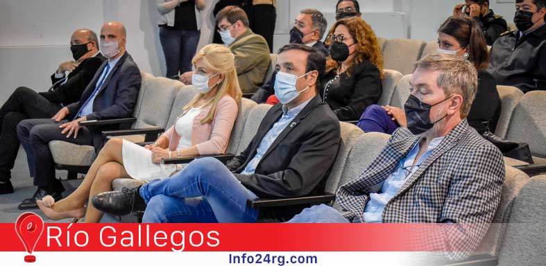 Grasso asistió a la presentación del mapa del delito
