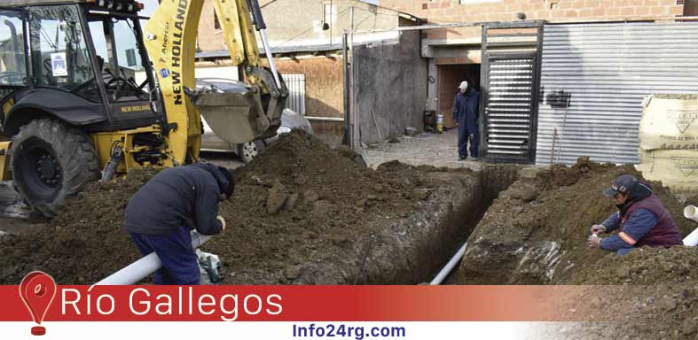 red cloacal en el Barrio Néstor Kirchner