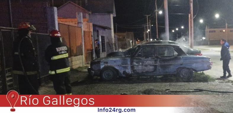 incendio de un vehículo
