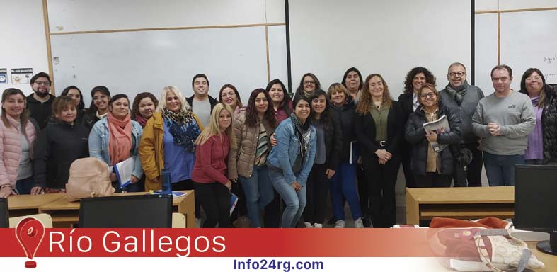 capacitación de redacción en la UNPA