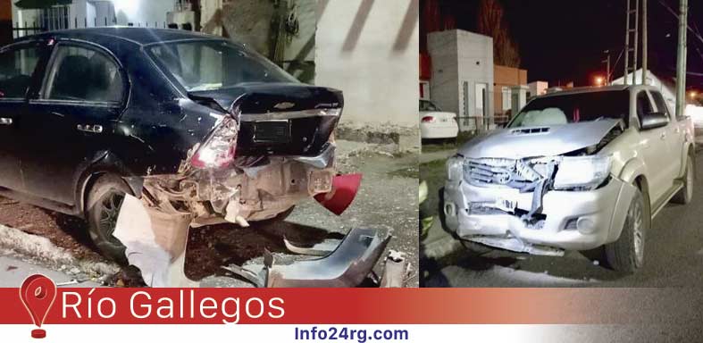 incidente de tránsito en Río Gallegos