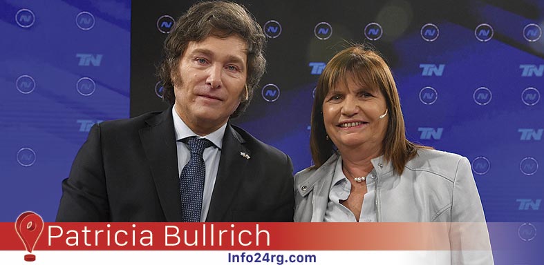 Patricia Bullrich y Javier Milei