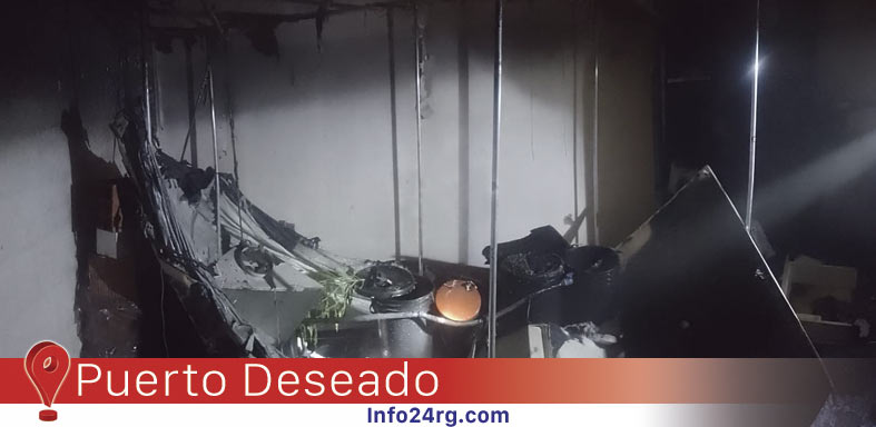 Puerto Deseado: Bomberos sofocan incendio en un domicilio y encuentran una plantación de Marihuana