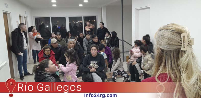 Vecinos del barrio Santa Cruz
