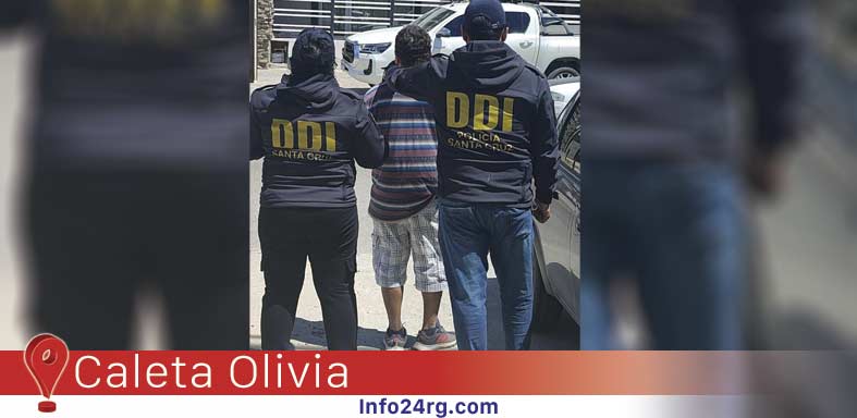 Caleta Olivia: Masculino detenido