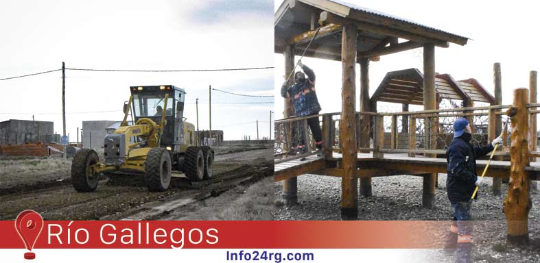 Amplio despliegue de trabajadores