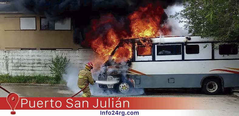 incendio en motorhome