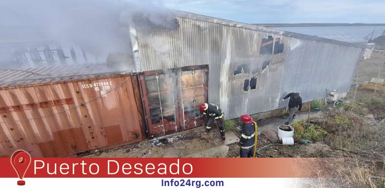 Bombero herido