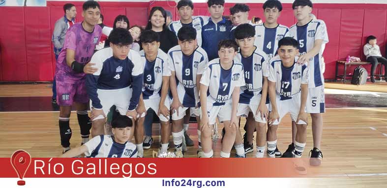 fútbol infantil en Río Gallegos 