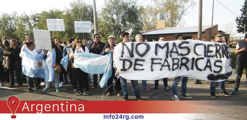 Brutal caída de la capacidad industrial