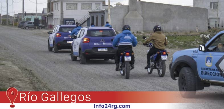 Guardia Urbana en Río Gallegos