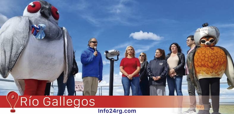 Río Gallegos inaugura punto de observación