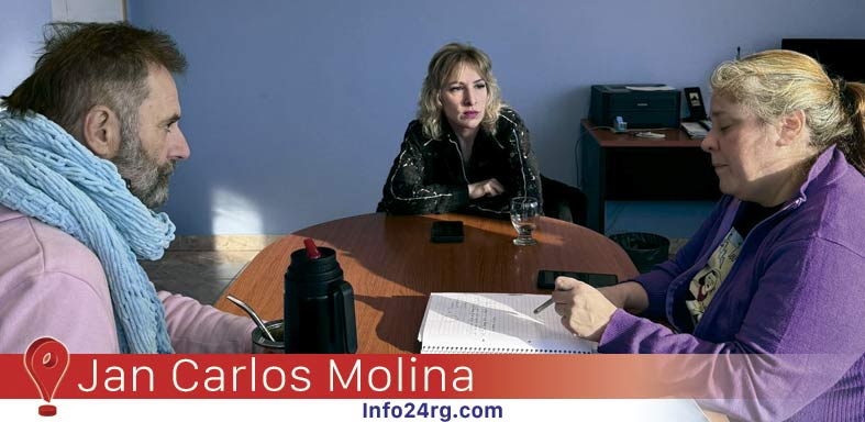 Juan Carlos Molina y Moira Lanesan