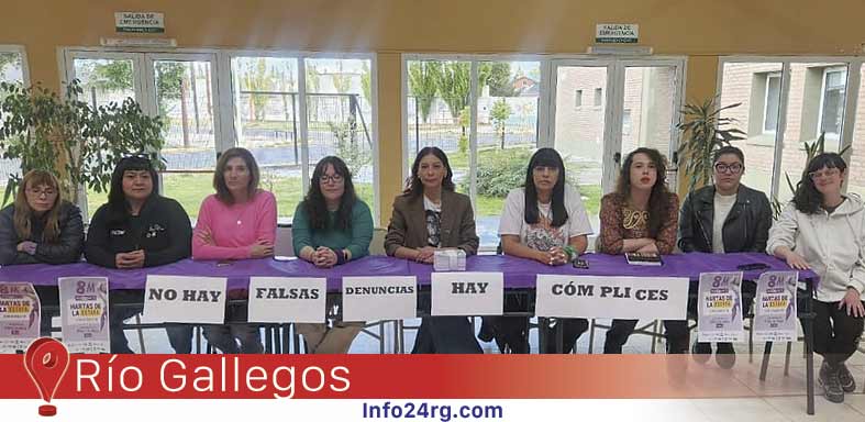 El 8M en Río Gallegos se moviliza contra Javier Milei y Claudio Vidal