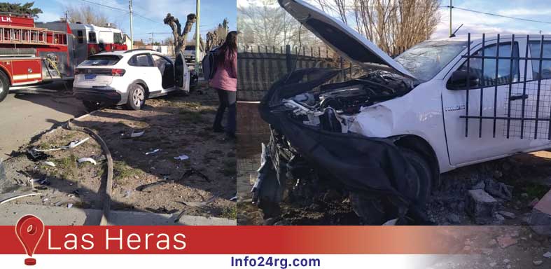 Choque en las heras