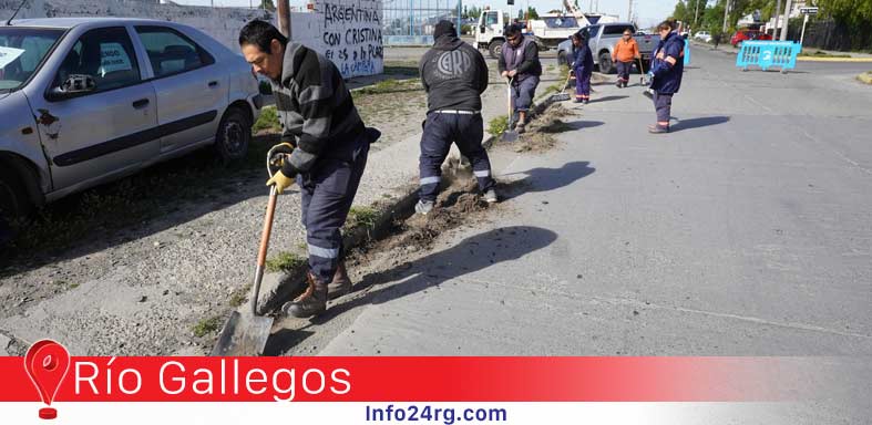 Río Gallegos: nueva jornada de limpieza