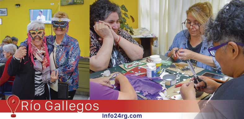 El Amanecer se viste de fiesta: abuelos preparan sus disfraces para el Carnaval 2025