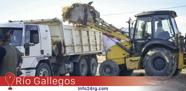 Operativo en el 25 de Mayo