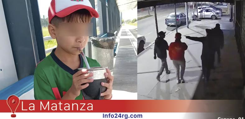 Thiago murió por una bala policial