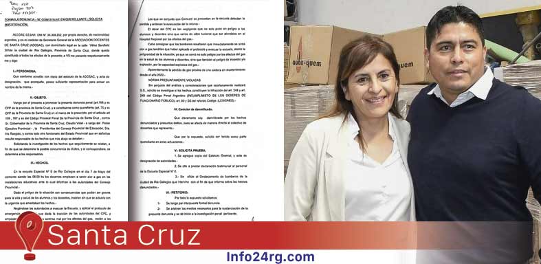 Claudio Vidal y Rasgido denunciados penalmente