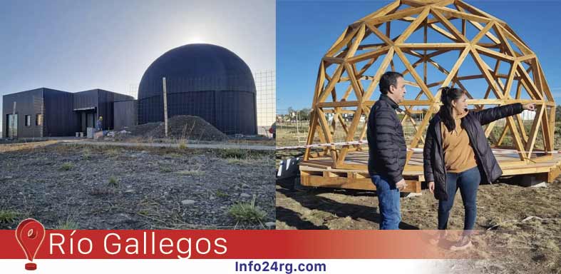 Pablo Grasso supervisa las obras