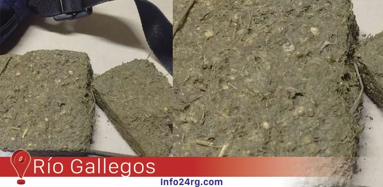 Incautan casi medio kilo de marihuana 