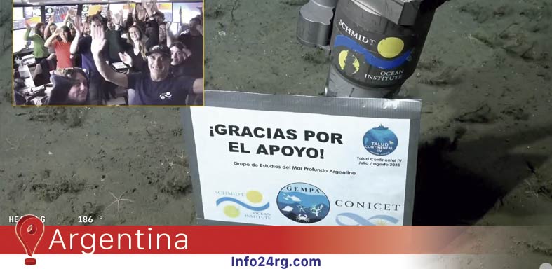 expedición del CONICET en Mar del Plata