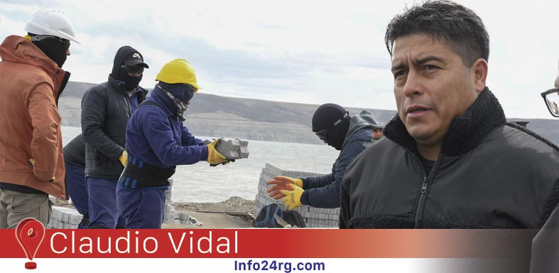 Claudio Vidal usa presos