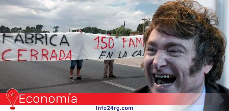  Milei provoca el cierre de un empresa por hora