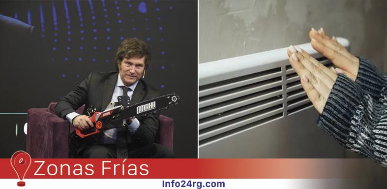 Milei quitará subsidios a usuarios de Zonas Frías