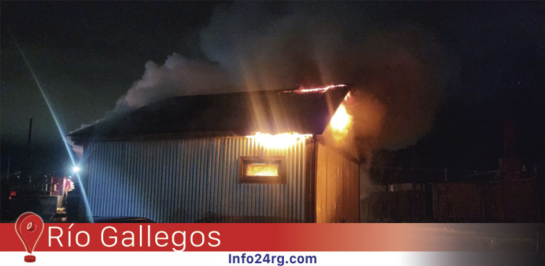 Incendio intencional en Barrio Las Herraduras
