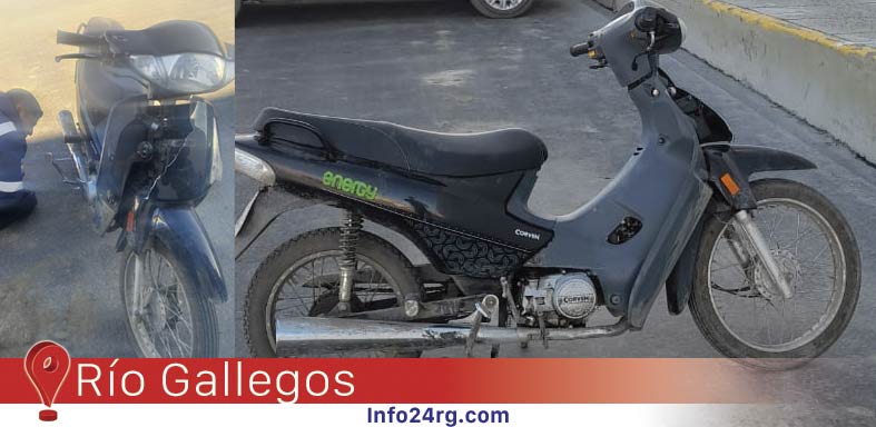 Recuperaron una moto robada