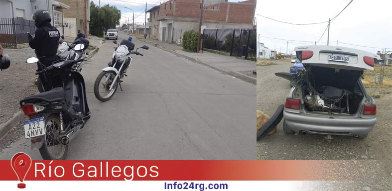 Secuestran motocicleta