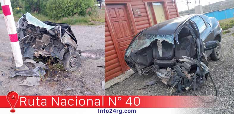 Violento impacto frente al Campo de Domas 