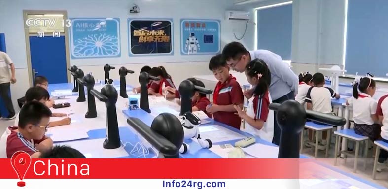China enseña IA desde la primaria 
