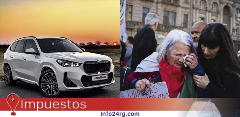 Autos de lujo baratos y jubilados pobres